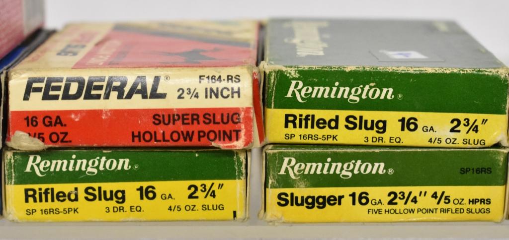 Collectible Ammo, 20 Gauage, 16 Gauge & 12 Gauge