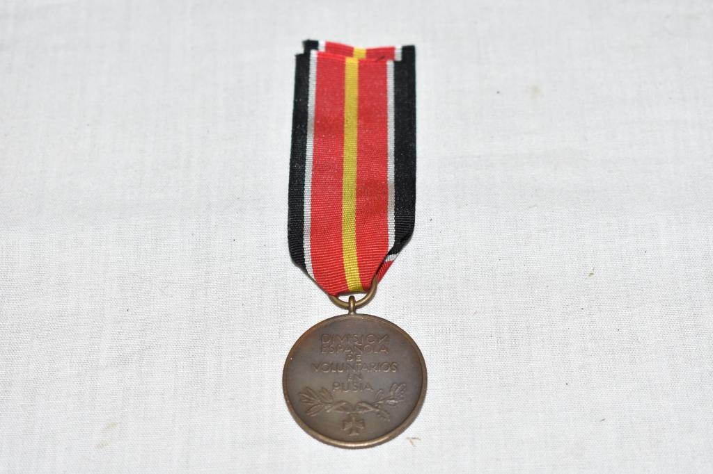 WWII Blue Division Medal