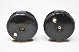 Two Weber Futurist Fly Reels