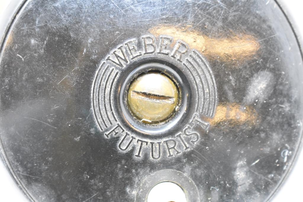 Two Weber Futurist Fly Reels