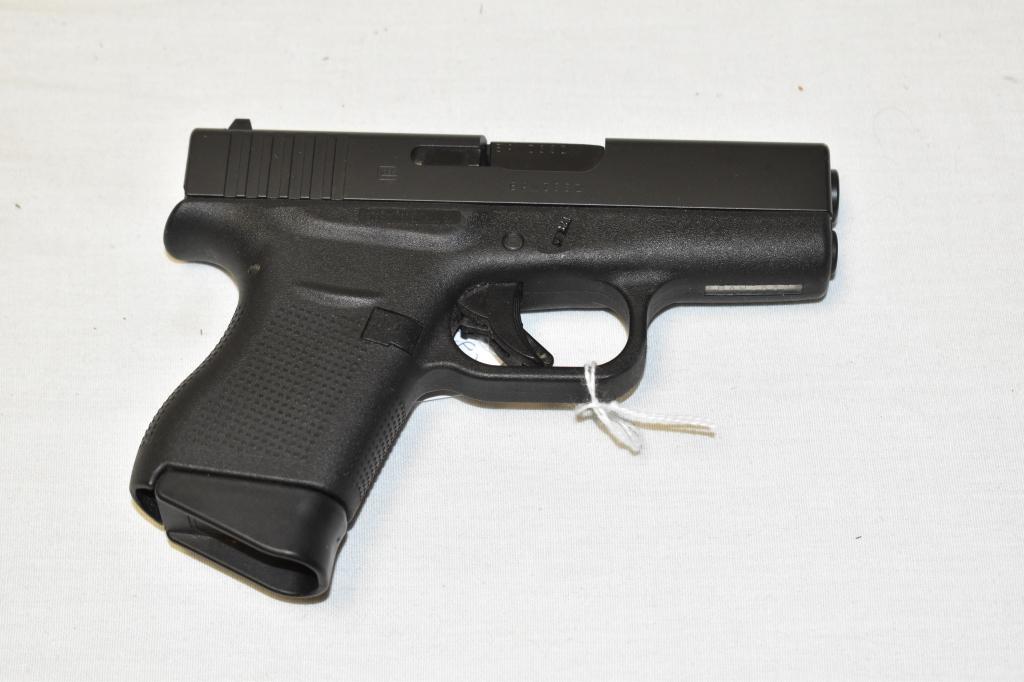 Gun. Glock Model 43  9mm cal. Pistol