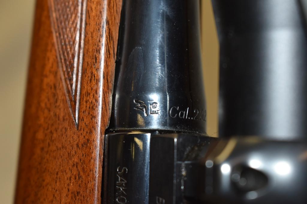 Gun. Sako Model Riihimake  222 cal Rifle