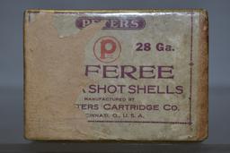 Collectible Ammo 28 GA Paper Shot Shells