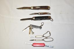 Seven Pocket Knives