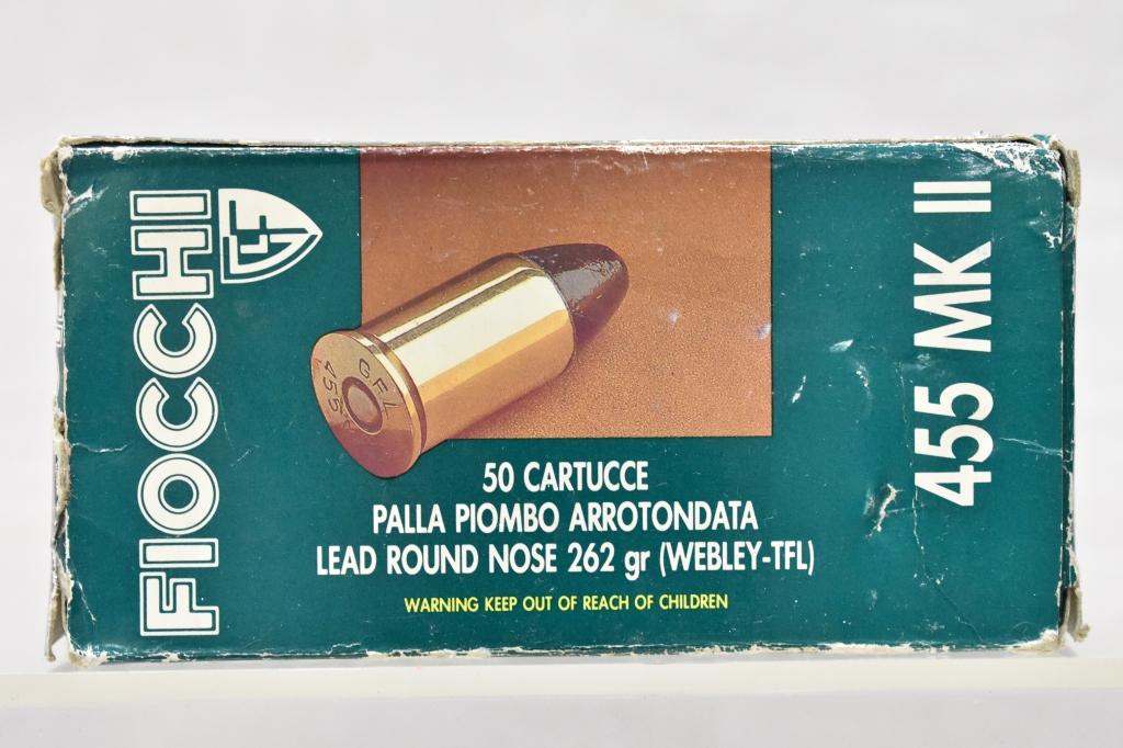 Ammo. 455 MKII. 32 Rds, 18 Brass