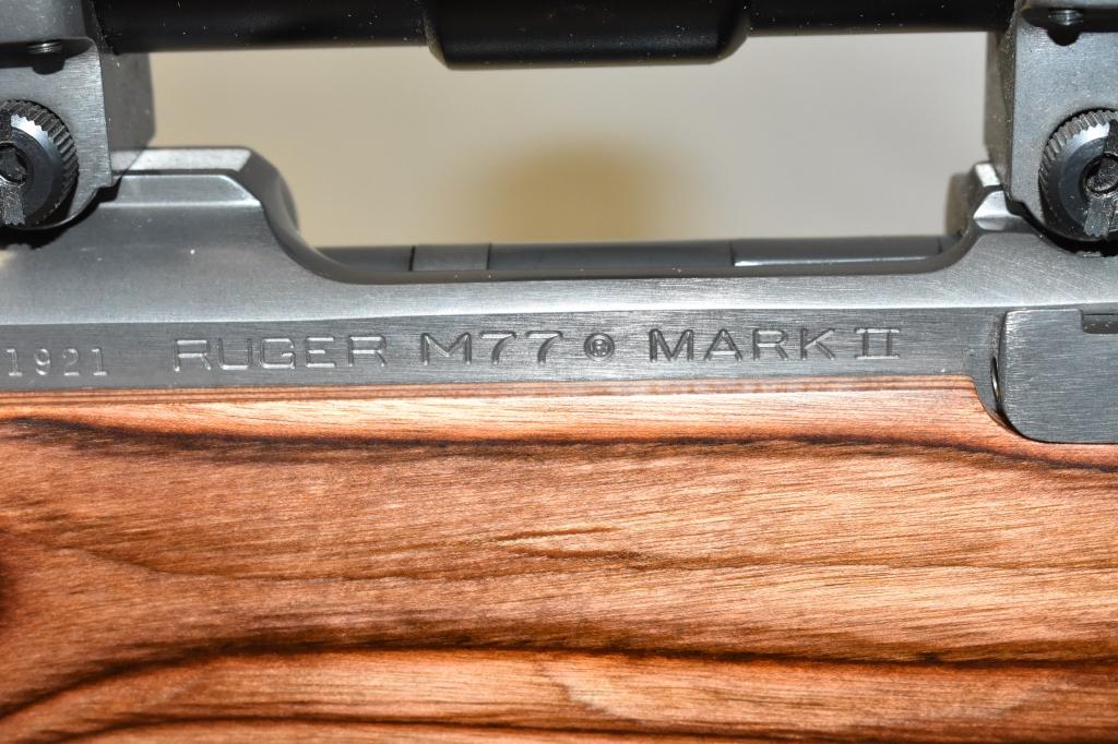 Gun. Ruger Model M77 Mark II 243 cal Rifle