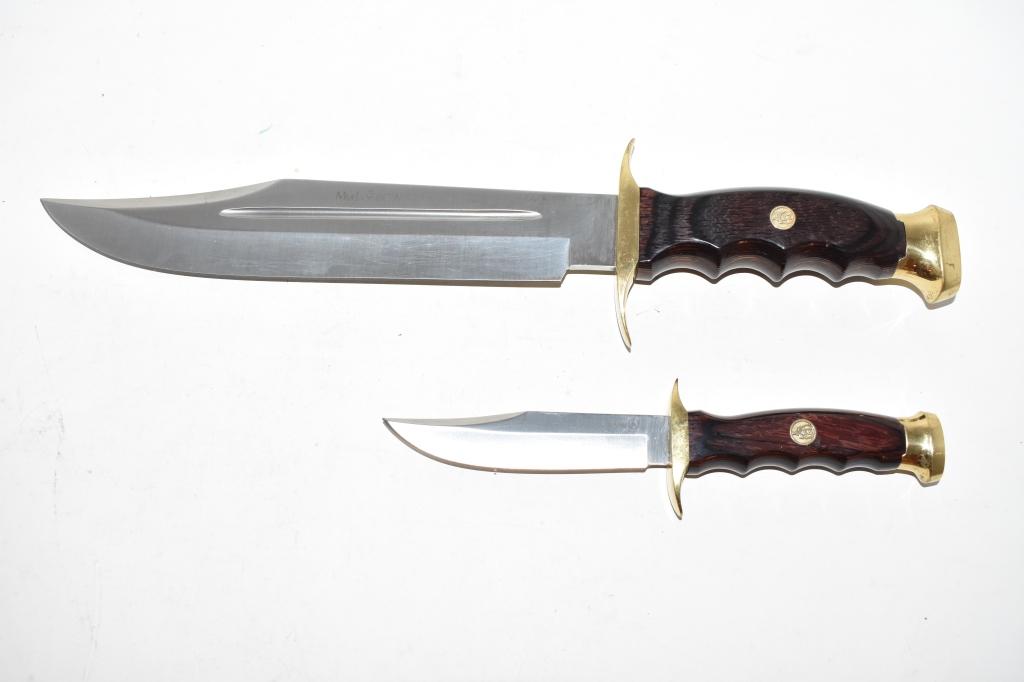 Three Fixed Blade Knives