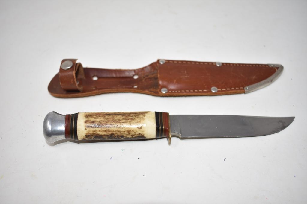 Two Puma Fixed Blade Knives with Sheaths
