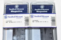 Two S & W  .40 ASSY 15 Rnd Magazines