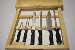 Whitetail Unlimited Knife & Cutting Board Set