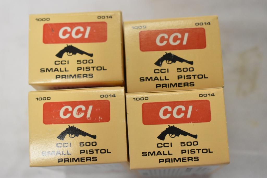 Primers. CCI Small Pistol. Approx 6800 Pieces