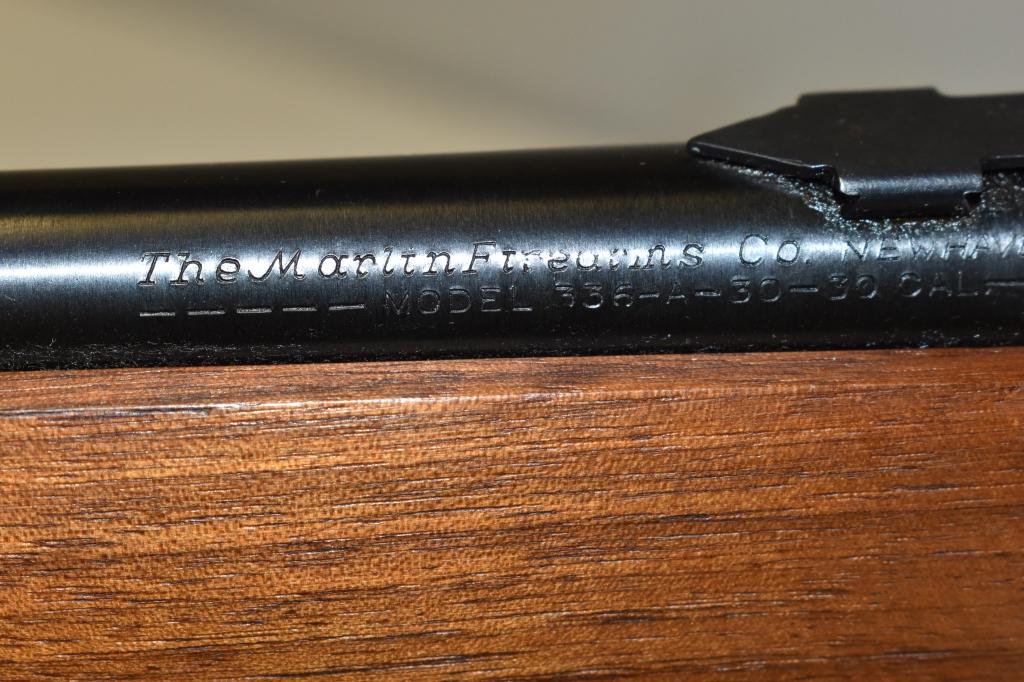 Gun. Marlin Model 336A K Series 30-30 cal Rifle