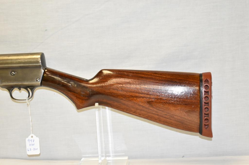 Gun. Remington Model 11 12 ga Shotgun