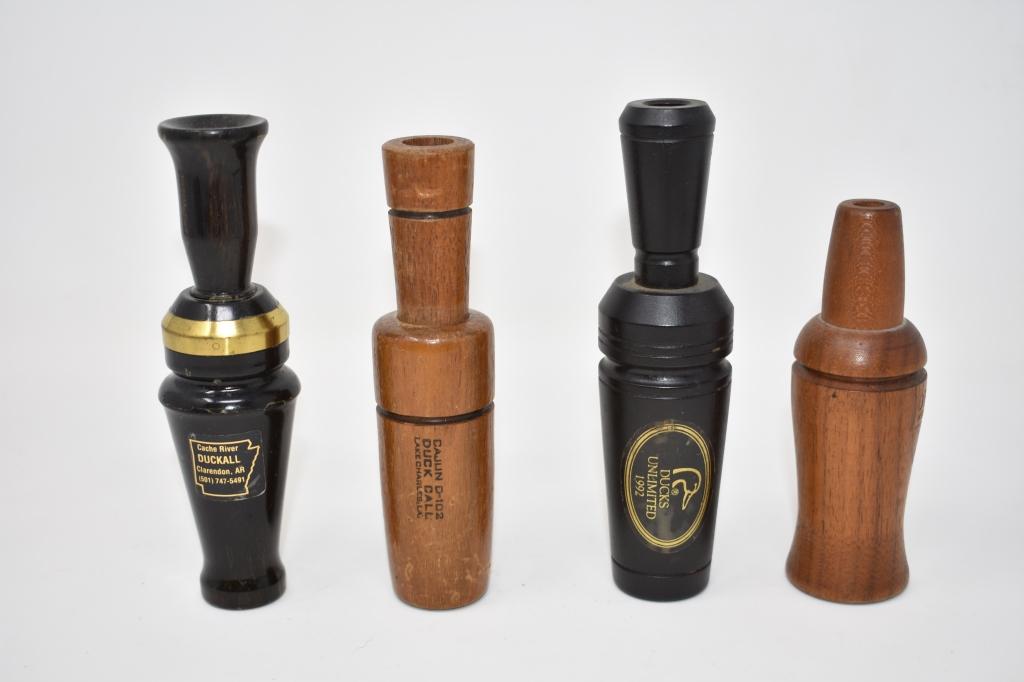 Four Duck Hunting Game Calls