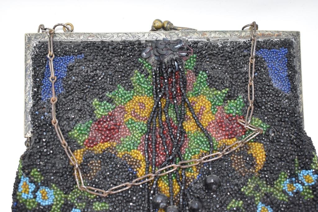 Vintage Micro Beaded Art Deco Purse