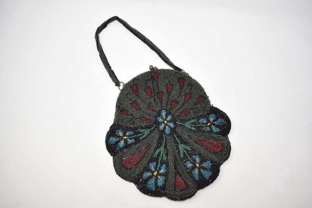Vintage Micro Beaded Handcrafted Purse