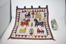 Native American Beaded Tapestry