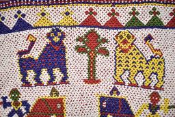 Native American Beaded Tapestry