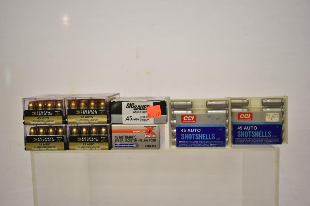 Ammo. 45 Auto 140 Rnds