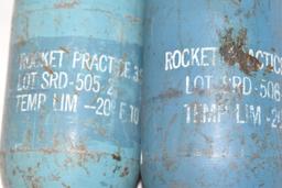 Deactivated Inert Bazooka M29A2 3.5 Inch Rounds