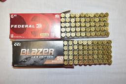 Ammo. 45 Auto. 150 Rds