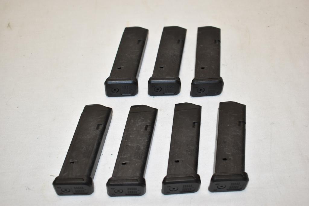 Seven PMAG Glock 9 15 Rnds Magazines