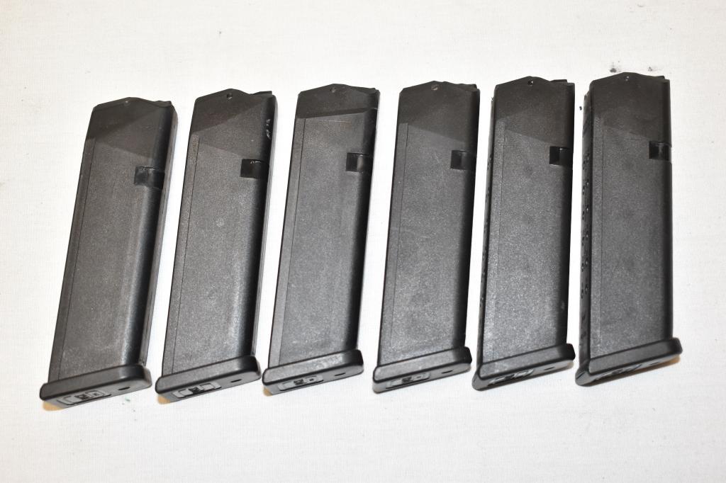 Six M23 40 Cal Mags. 4-15 Rnd & 2 10 Rnd Magazines