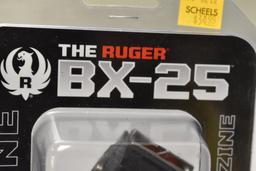 Three BX25 25 Rnd Ruger Magazines