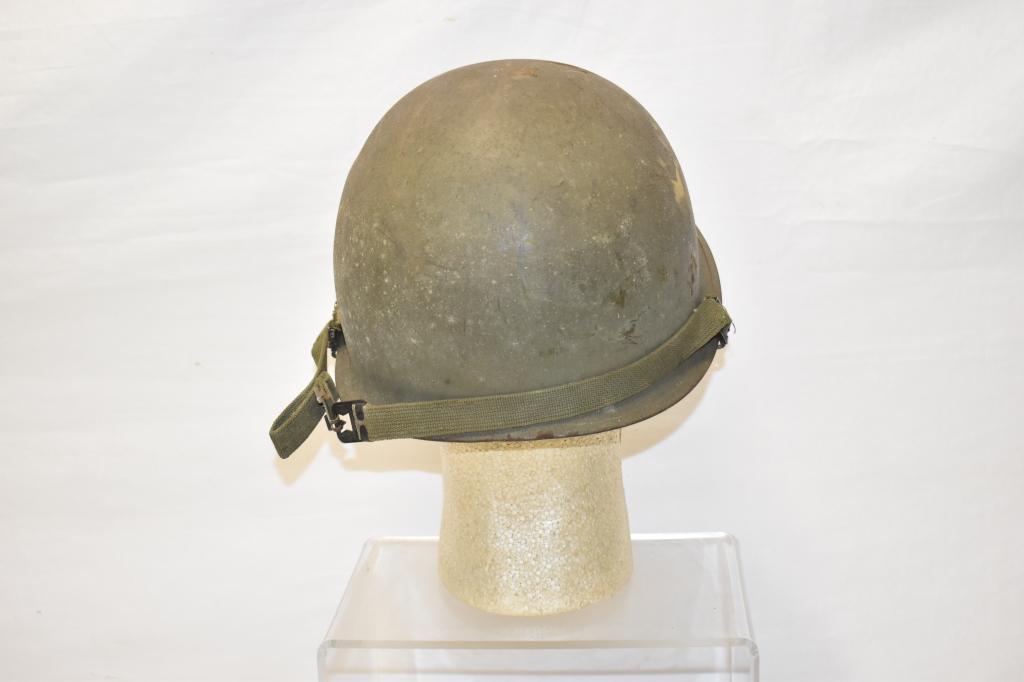 WWII MI US Army Helmet