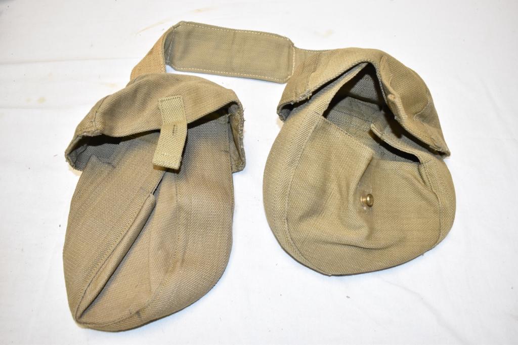 WWI / WWII Five Military Canvas Bags