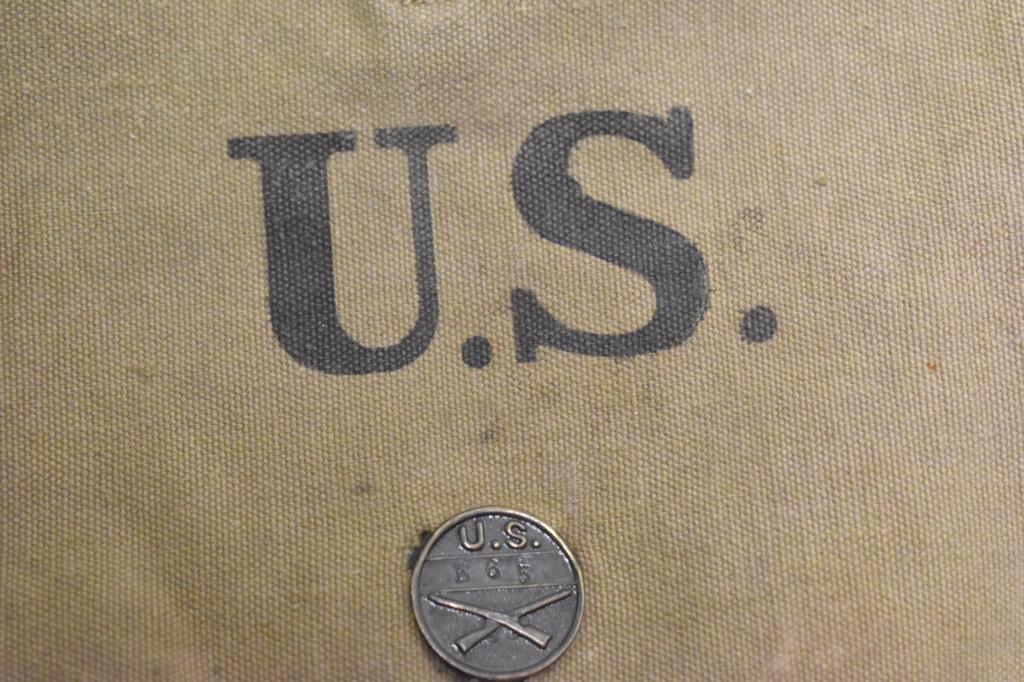 WWI / WWII Five Military Canvas Bags