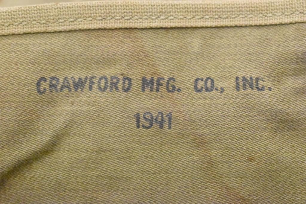 WWI / WWII Five Military Canvas Bags