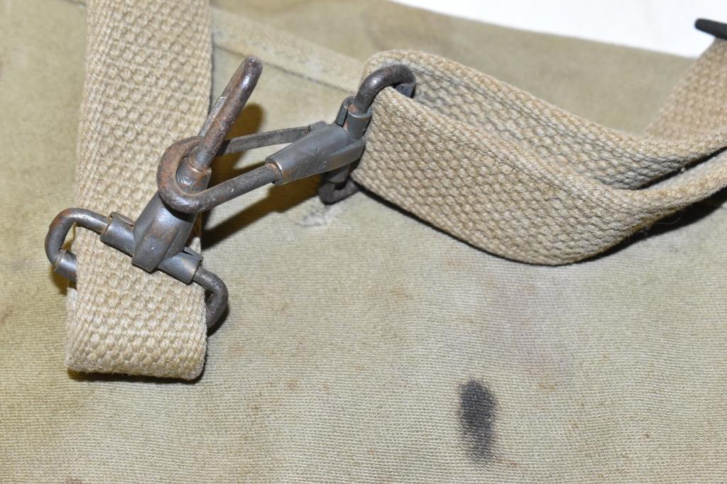 WWI / WWII Five Military Canvas Bags