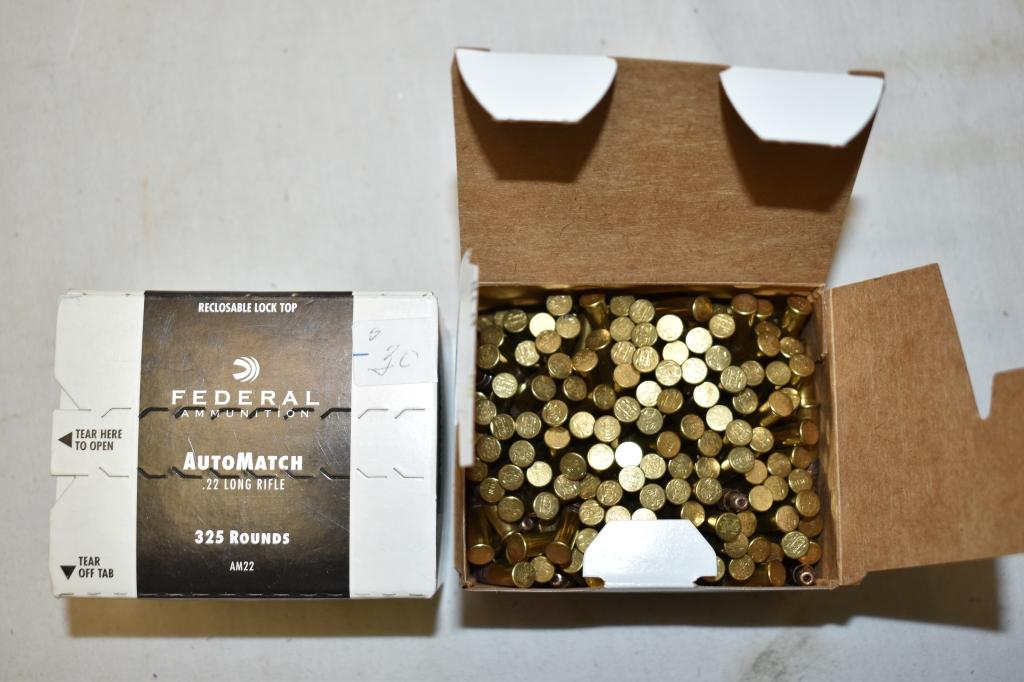 Ammo. 22 LR. 658 Rds.