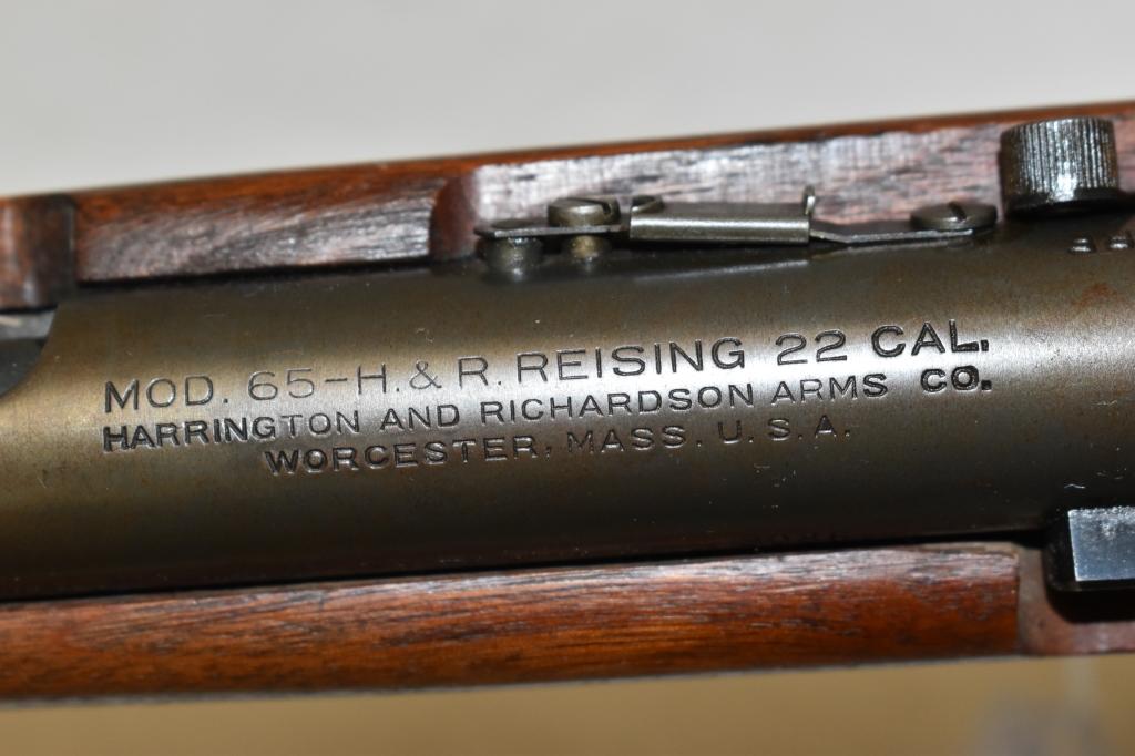 Gun: H&R Model 65 Leatherneck 22 cal Rifle