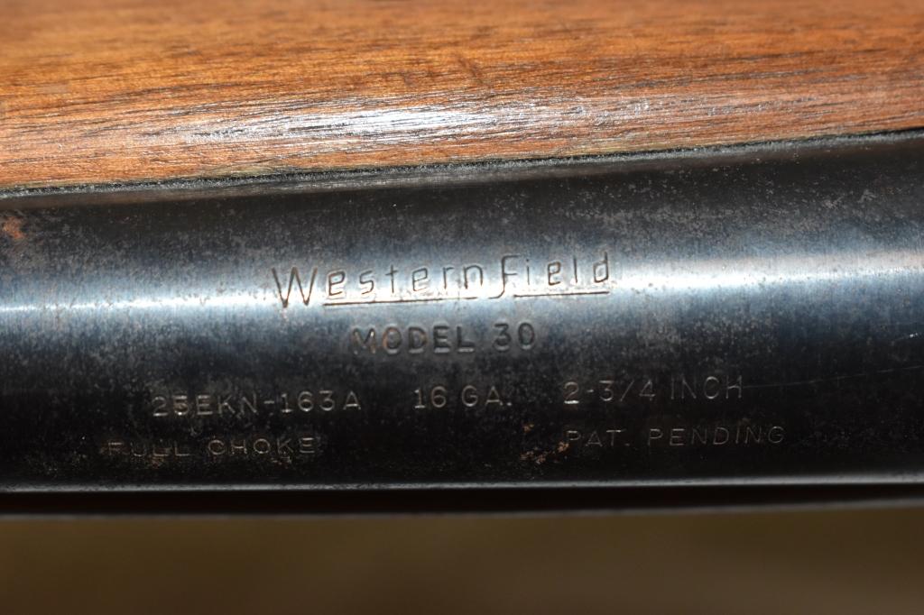 Gun. Westernfield 30 16 ga Shotgun