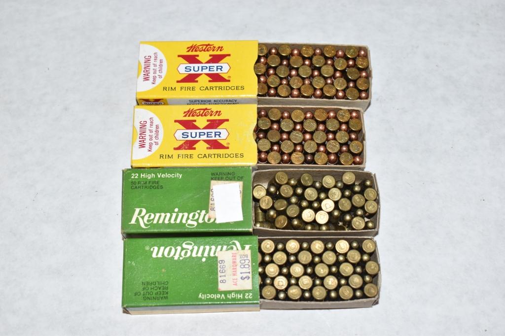 Ammo. 22 Short. Approx 630 Rds.