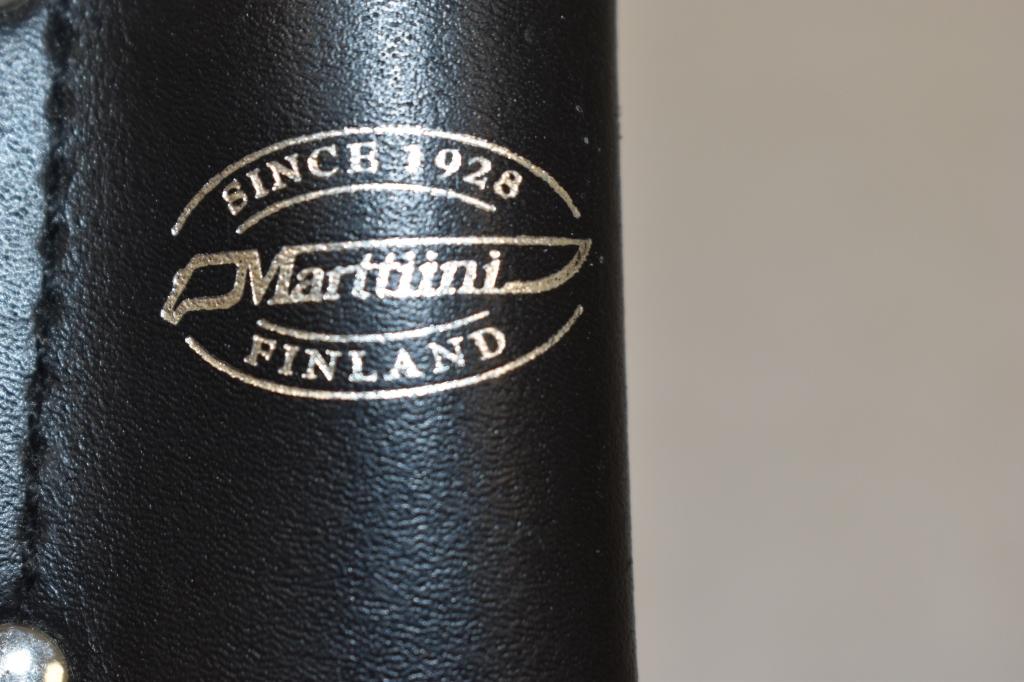 J Martini Finland Inox. Fixed Blade Knife & Sheath