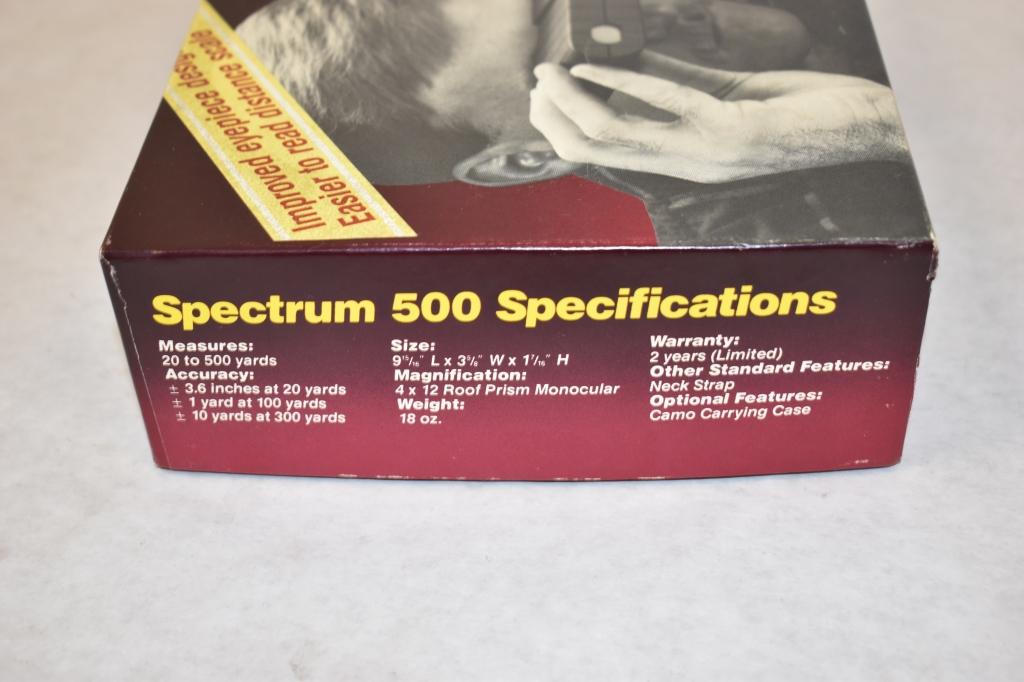 Spectrum 500 Range Finder.