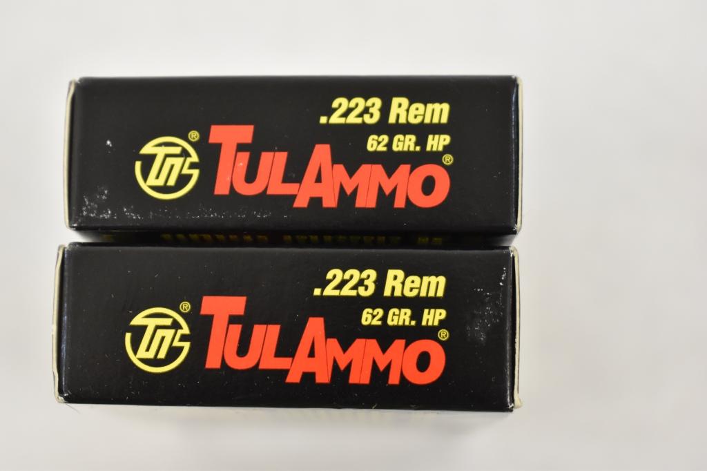 Ammo. 223 Rem. 40 Rds.