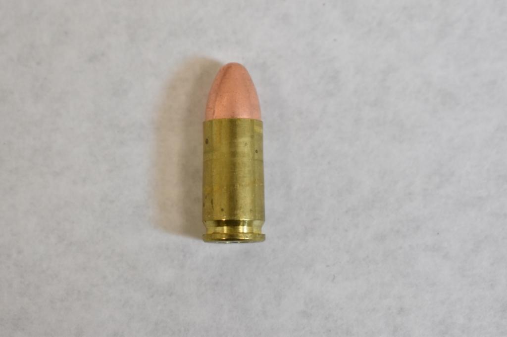 Ammo. 9 MM Luger. 100 Rds.