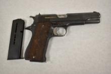 Gun. Star Model SA Super 9mm Largo cal Pistol