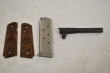 45 ACP Pistol Barrel, 1911 grips & 45 Colt Mag