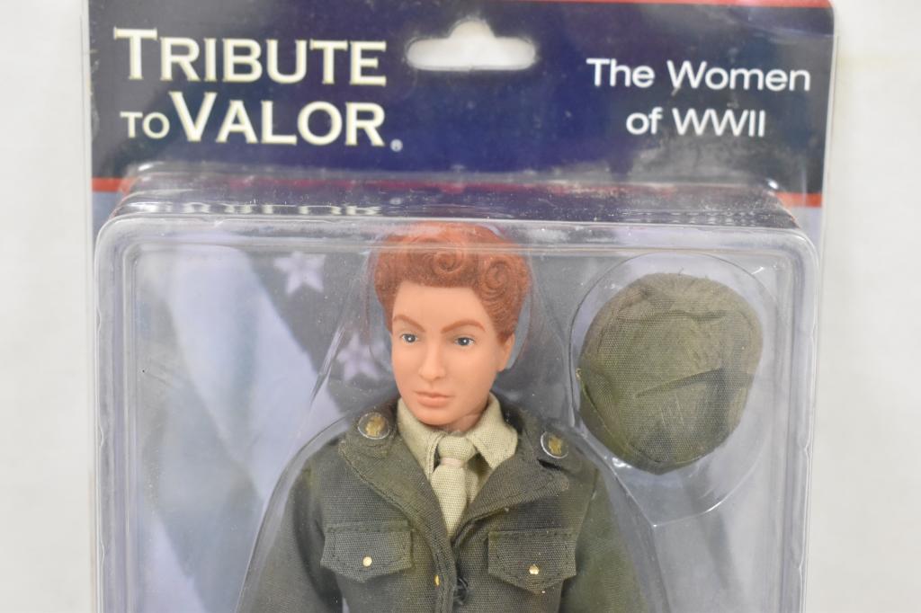 Four WWII Tribute to Valor Dolls