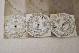 USA. Navy & Radio Bearings Plotting Boards