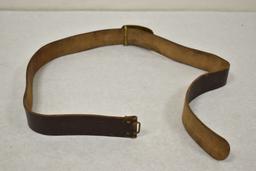 Russian.  Imperial Leather Belt & Buckle