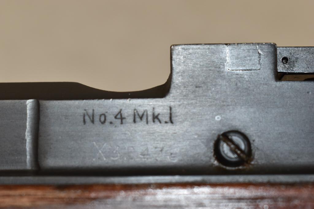 Gun. Enfield 1945 No4 MK1 303 Cal Rifle