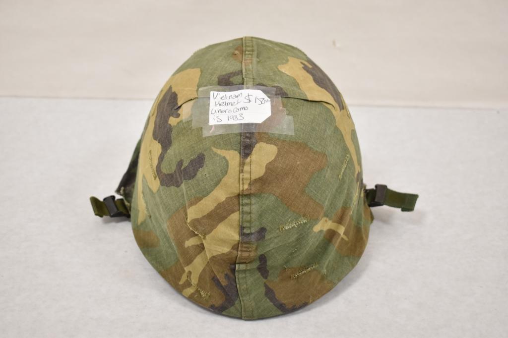 Vietnam. Cinero Camouflage Helmet & Liner