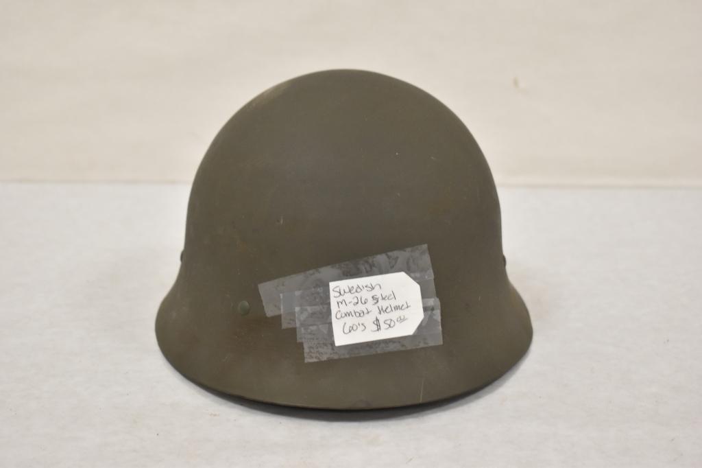 Swedish. M26 Steel Combat Helmet