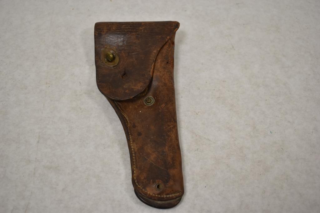 USA.  Issued Leather Revolver Holster